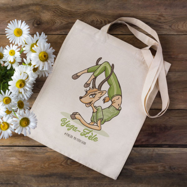 Tote-bag "Yoga-Zèle"